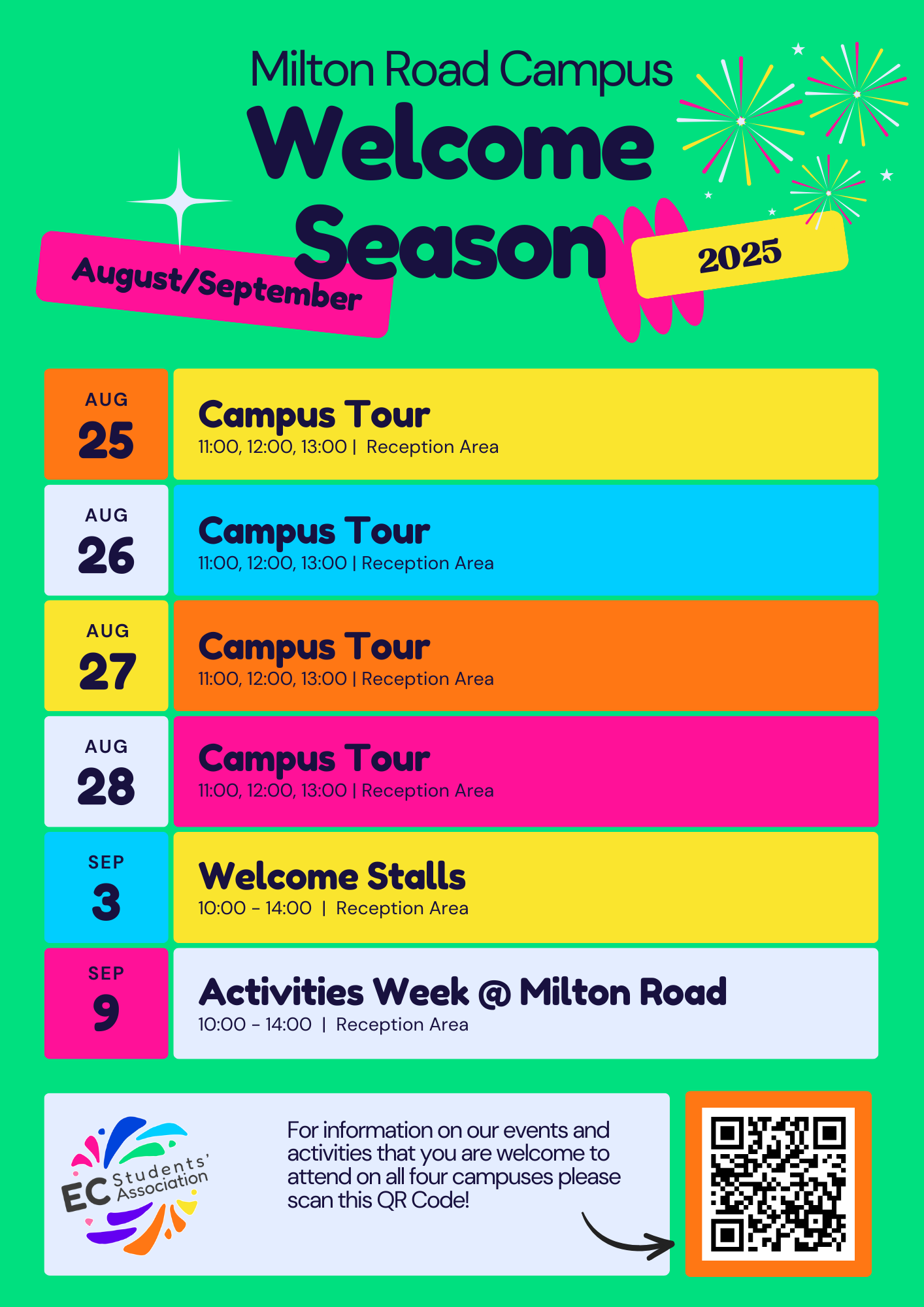 Milton Rd Welcome Season Poster 2025