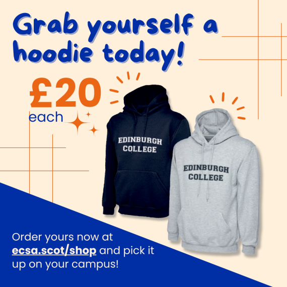 Grab yourself a college hoodie today for £20!