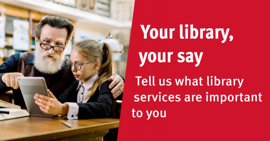 Your Library, Your Say. Tell us what library services are important to you for City of Edinburgh Council area