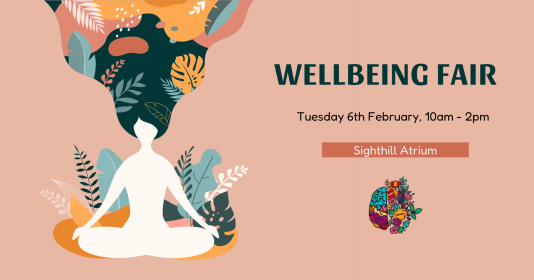 Wellbeing Fair - This Tuesday at Sighthill