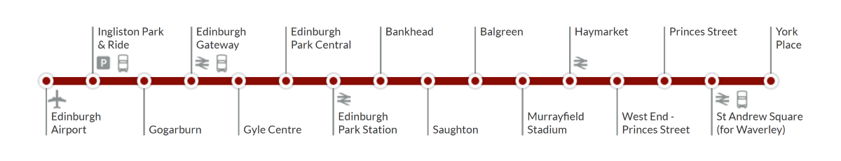 tram map