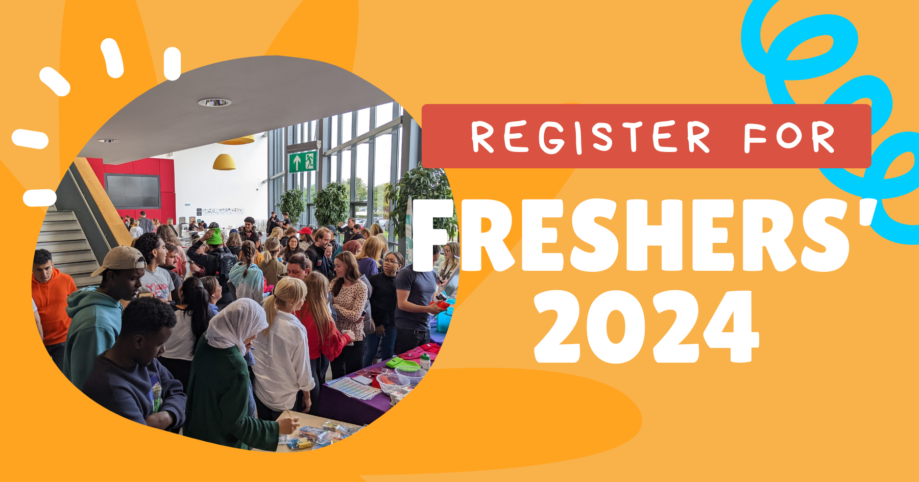 Register for Freshers Week 2024