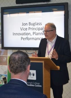 Jon Buglass, Vice Principal, Edinburgh College