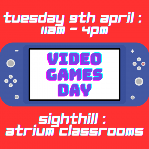 Video Games Day - 9th April 2024