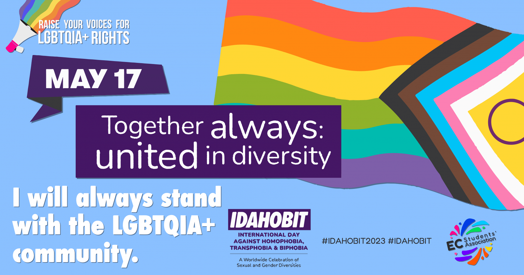 International Day Against Homophobia, Biphobia, and Transphobia 2023