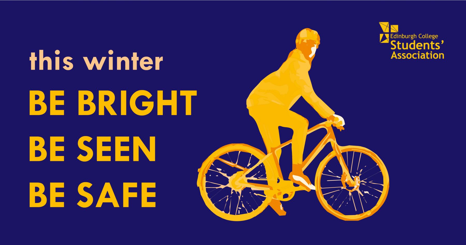 Be Bright, Be Seen!, Road Safety Poster