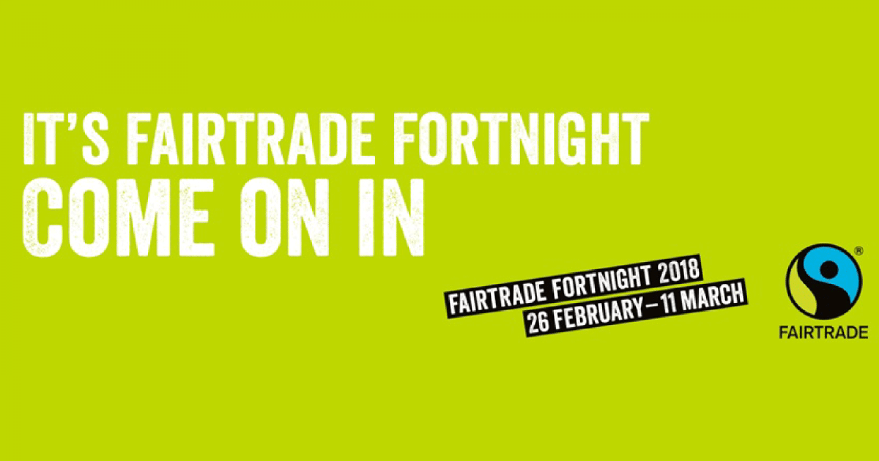 Fairtrade fortnight logo