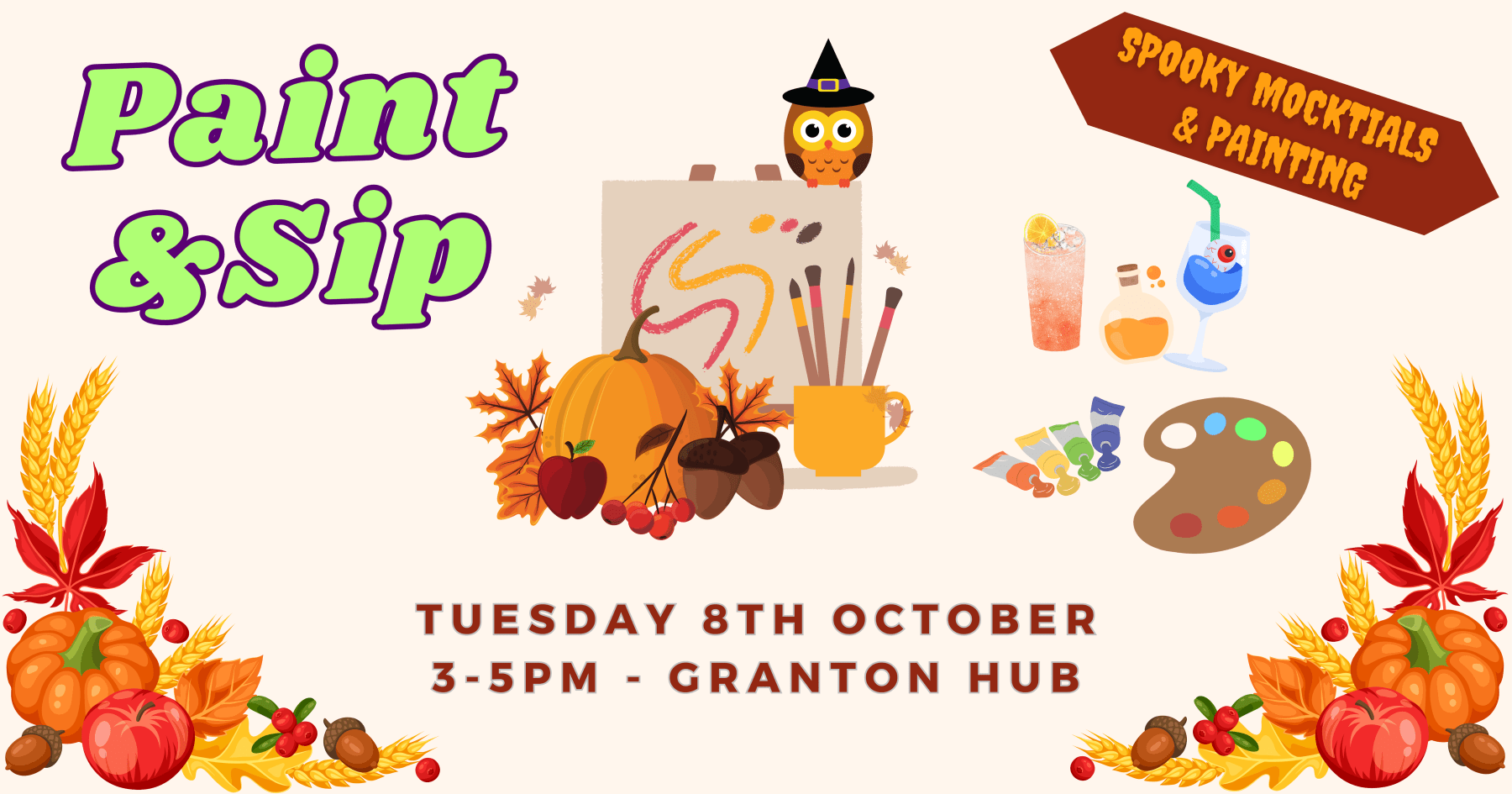 Sip and Paint Event