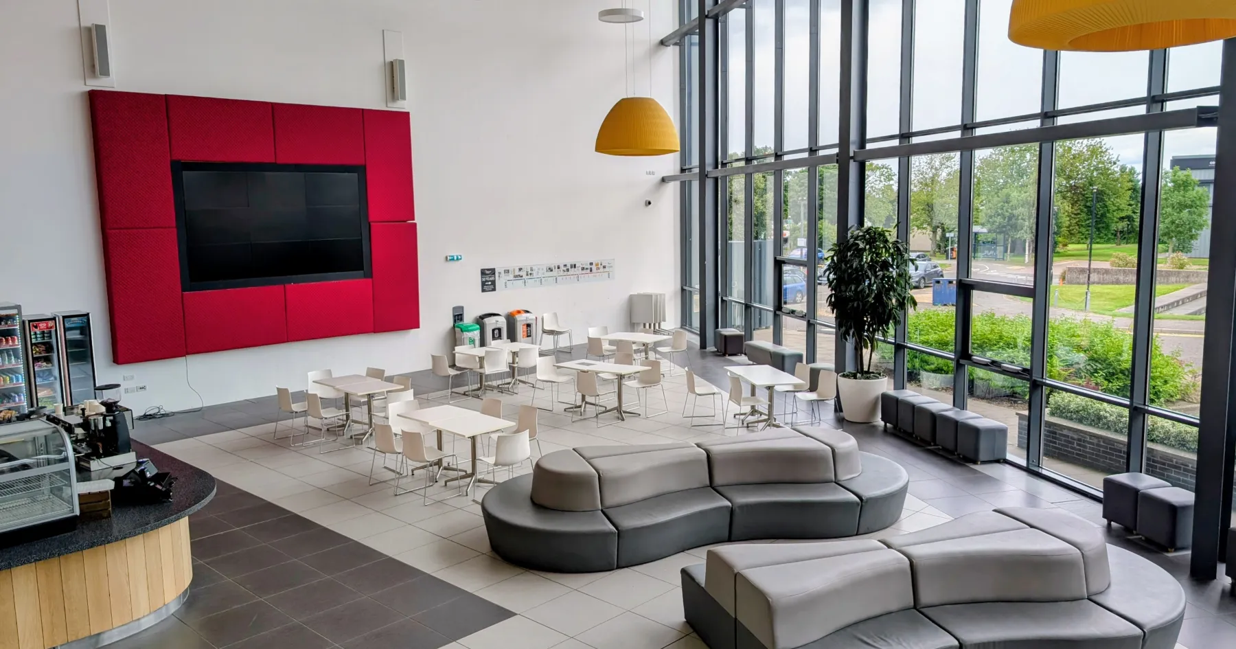 Photo of Sighthill Campus Atrium