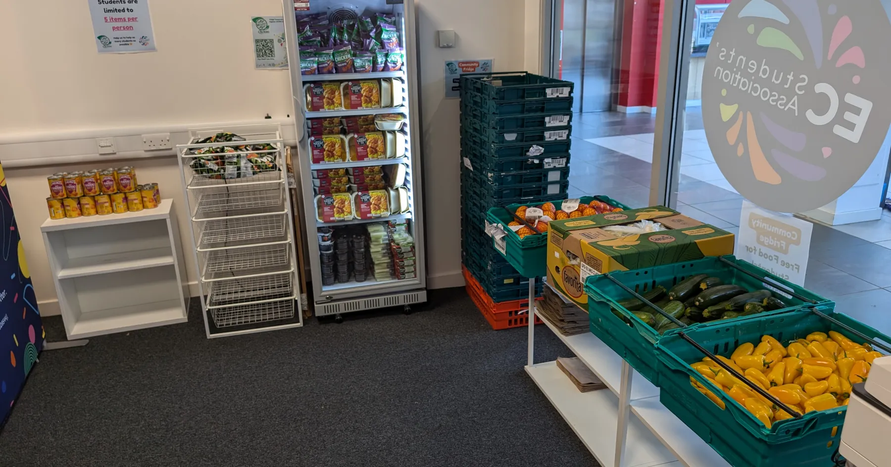 Student Fridge and Pantry