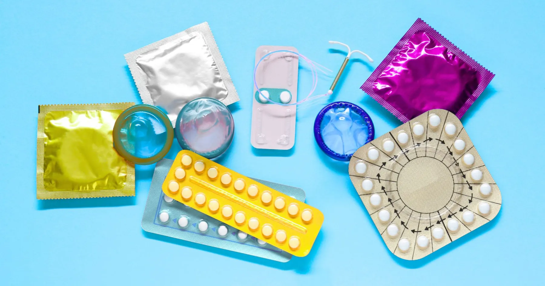 Image of contraceptive products