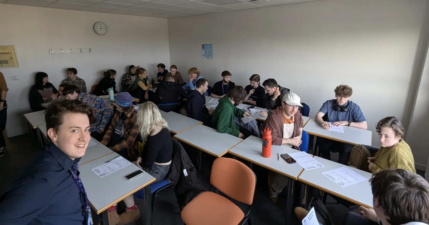 Pic of Adam with Class Reps