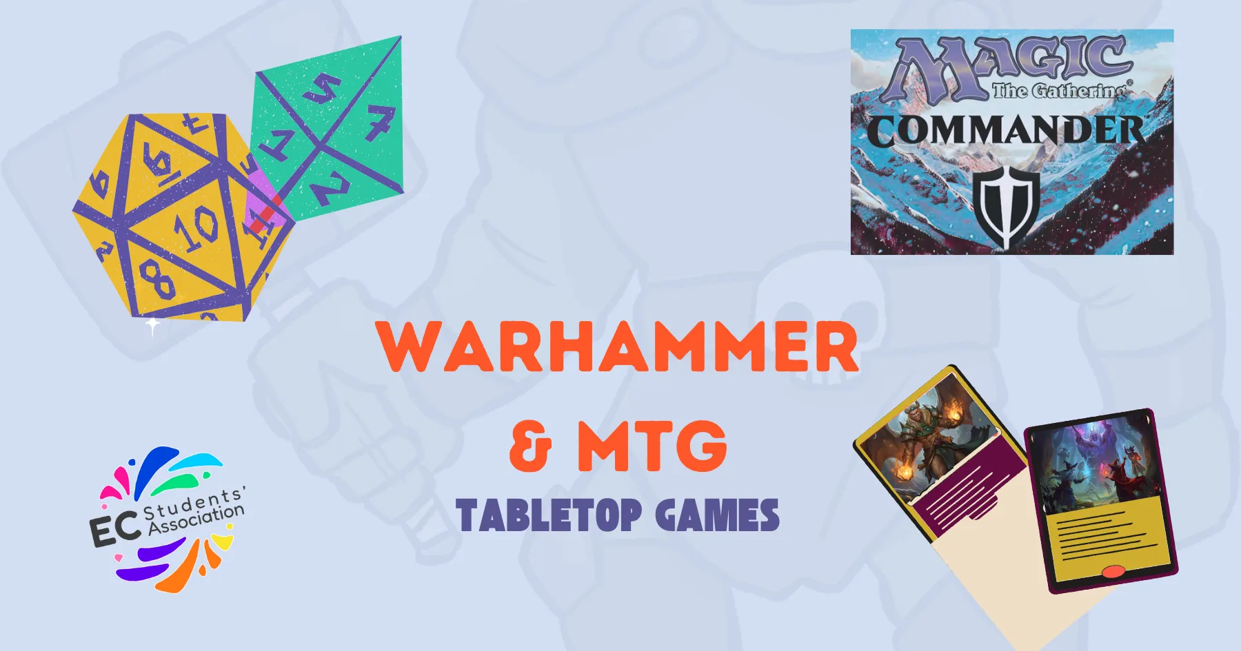 Warhammer and Magic: The Gathering at Granton Campus
