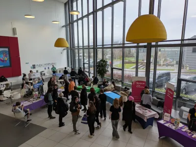 Photo of wellbeing fair at sighthill
