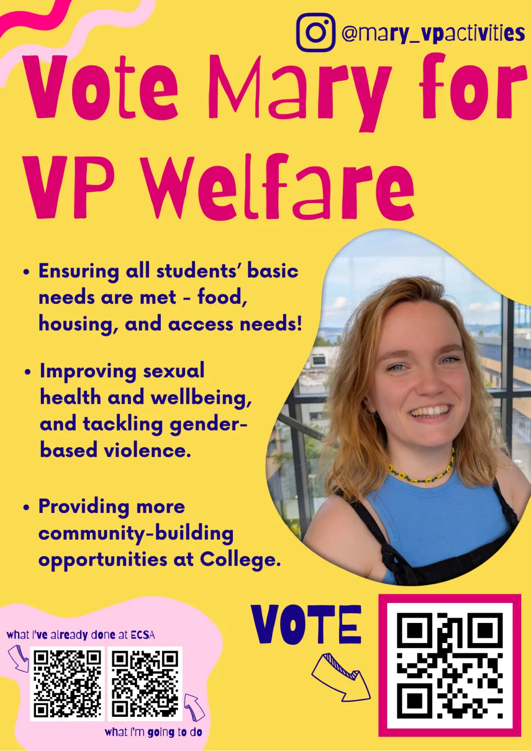 Image of Mary's poster